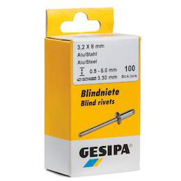 1292485 - Blindniete Mini-Pack 3x6 Alu/Stahl