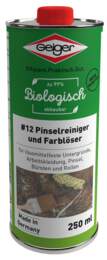 1324008 - Nr.12 Pinselreiniger u. Farbl&ouml;ser 250ml Geiger