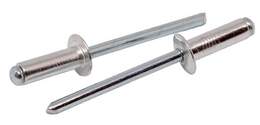 1329386 - Blindniete 3.0x6.0 Alu/Stahl, Blister 100 Stk.