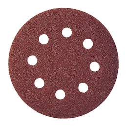 1237078 - Schleifblatt gel. Universal Klett. 125mm 1 Pkg=5 Stk.