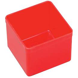 1238857 - Wechselbox Höhe 45mm Typ 1 rot Außen 54x54x45mm