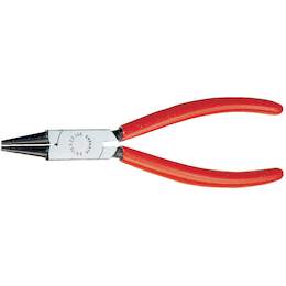 1021958 - Rundzange poliert PVC überz. 160mm BL 30mm