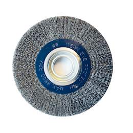 1247618 - Rundbürste gewellt DM 175mm Bohrung 31,75mm Stahldr. 0,3mm