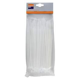 1098691 - Kabelbinder-Set weiß 100 Stk.