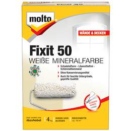 1106087 - Mineralfarbe FIXIT50 weiß 4kg
