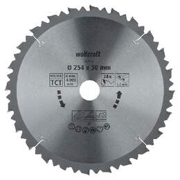 1261981 - Kapp-/Gehrungskreissägeblatt HM 254x3,2x30mm Z=24 W neg.