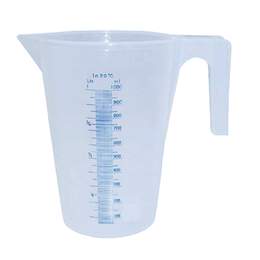 1014402 - Messbecher Kunststoff transparent 1l