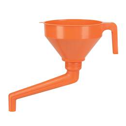 1033971 - Trichter m. Winkelrohr u. Sieb Plastik DM 160mm