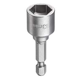 1287354 - Steckschlüssel 1/4" 13x50mm E6.3 magnetisch